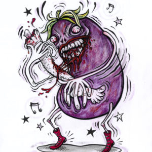Aubergine Frankenstein Little Finger Frankenstein Eggplant